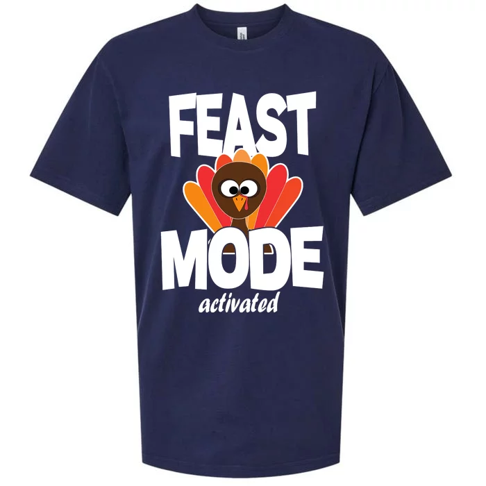 Fast Mode Activated Thanksgiving Sueded Cloud Jersey T-Shirt