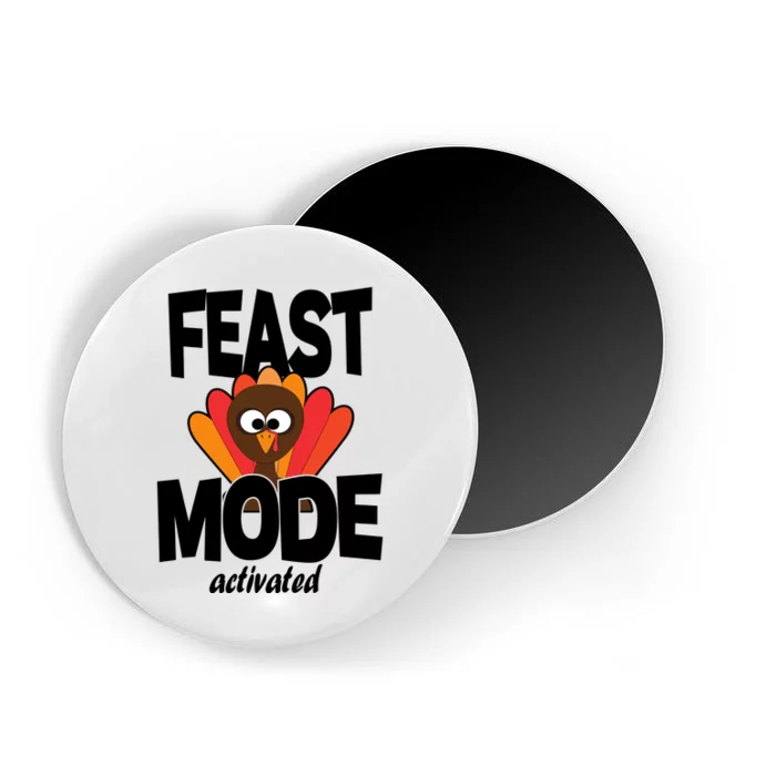 Fast Mode Activated Thanksgiving Magnet