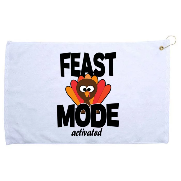 Fast Mode Activated Thanksgiving Grommeted Golf Towel