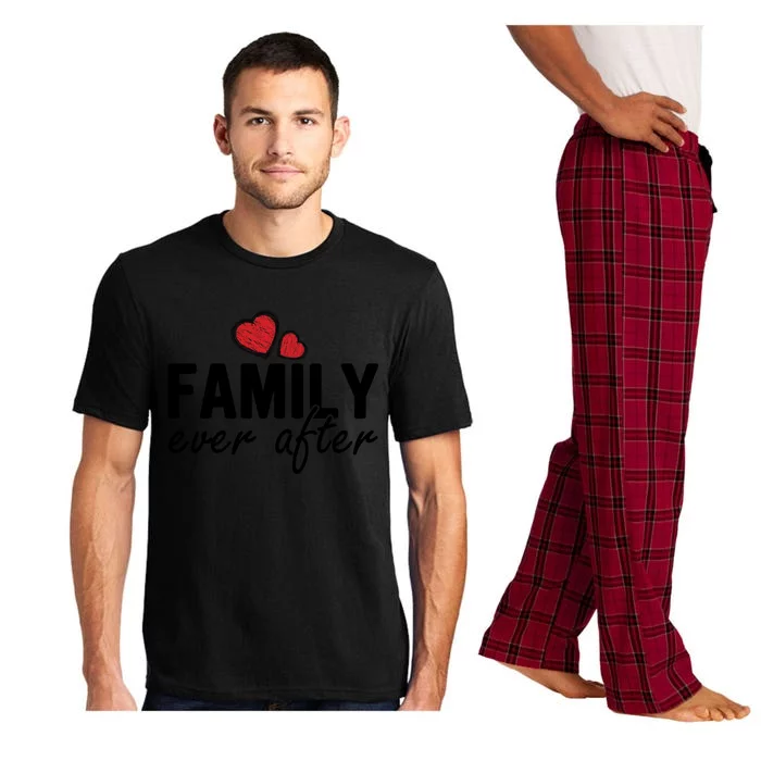 Family Matching Adoption Dad Mom Family Ever After Gift Pajama Set