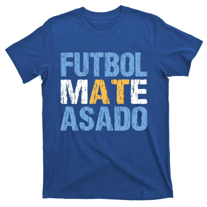 Futbol Mate Asado Funny Argentinian Pride Argentina Gift T-Shirt