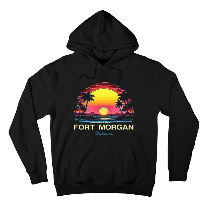 Fort Morgan Alabama Tall Hoodie