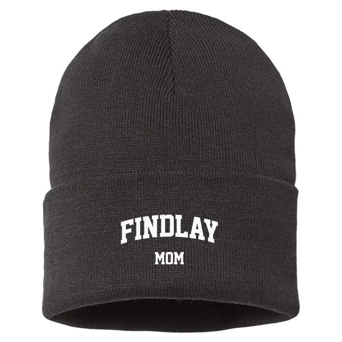 Findlay Mom Athletic Arch College University Alumni Sustainable Knit Beanie