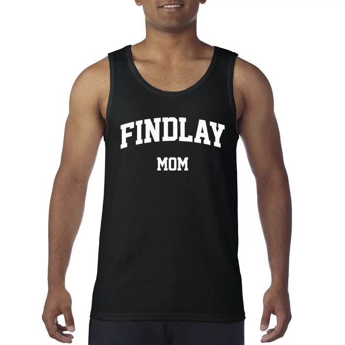 Findlay Mom Athletic Arch College University Alumni Tank Top