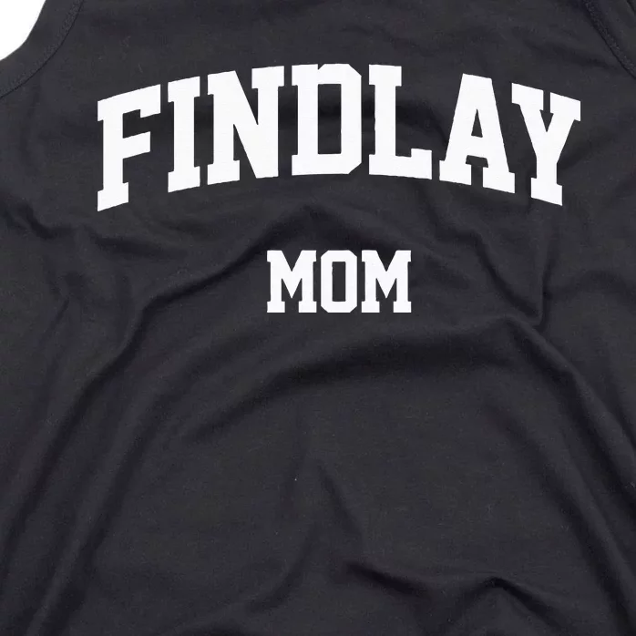 Findlay Mom Athletic Arch College University Alumni Tank Top