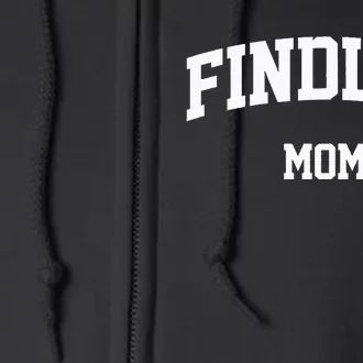 Findlay Mom Athletic Arch College University Alumni Full Zip Hoodie