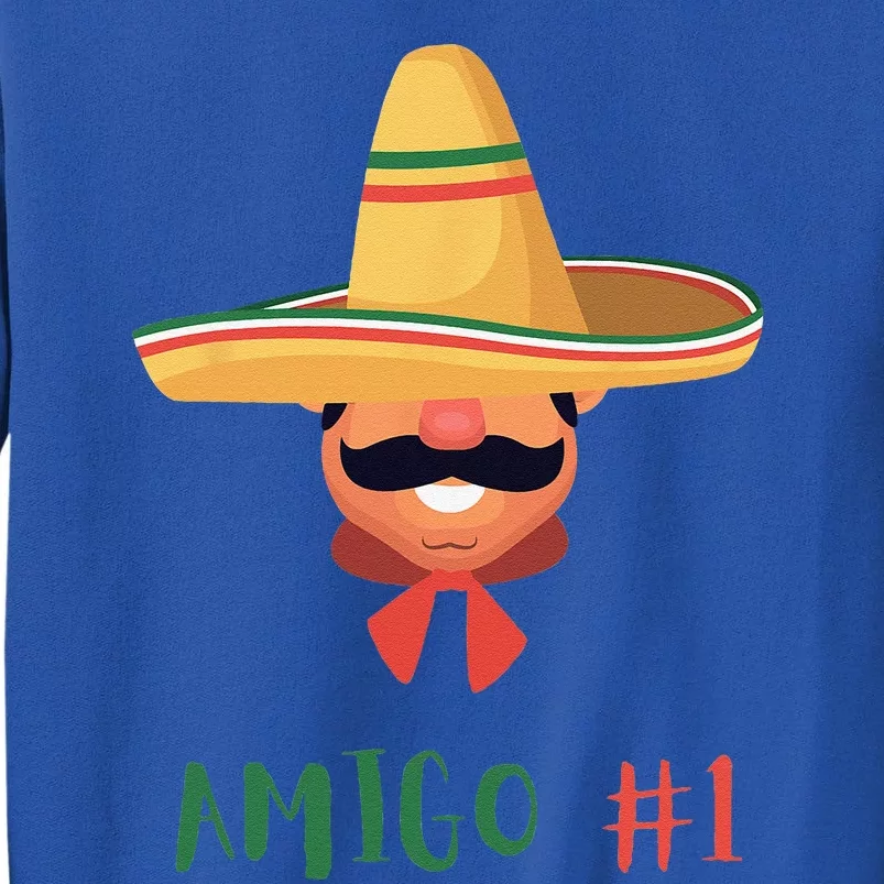 Funny Mexican Amigo 1 Group Matching DIY Halloween Costume Sweatshirt