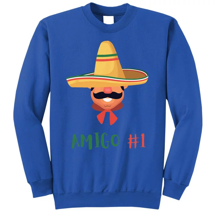 Funny Mexican Amigo 1 Group Matching DIY Halloween Costume Sweatshirt