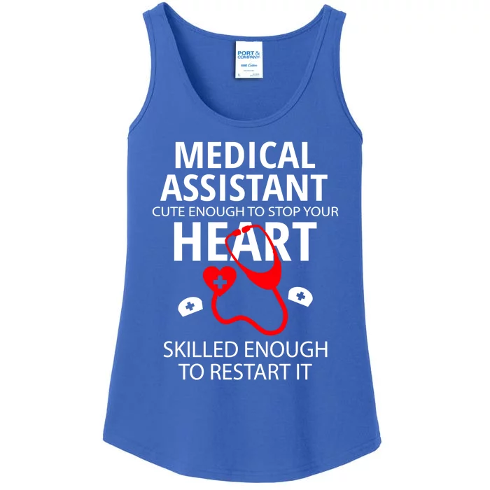 Funny Medical Assistant Pcp Health Care Gift Ladies Essential Tank