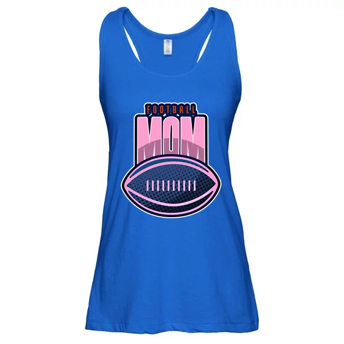 Football Mom American Football Supporter Cool Gift Ladies Essential Flowy Tank