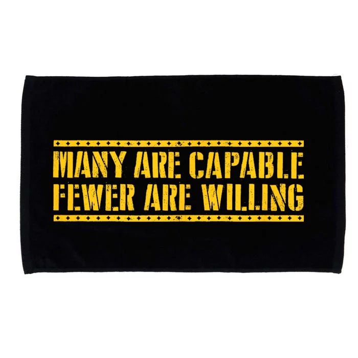 Funny Many Are Capable Pittsburgh Football Microfiber Hand Towel