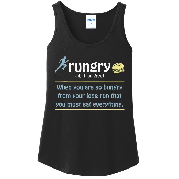 Funny Marathon Art Marathon Finisher 26.2 Running Ladies Essential Tank