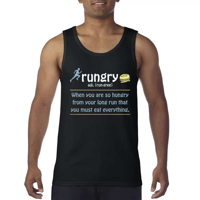 Funny Marathon Art Marathon Finisher 26.2 Running Tank Top