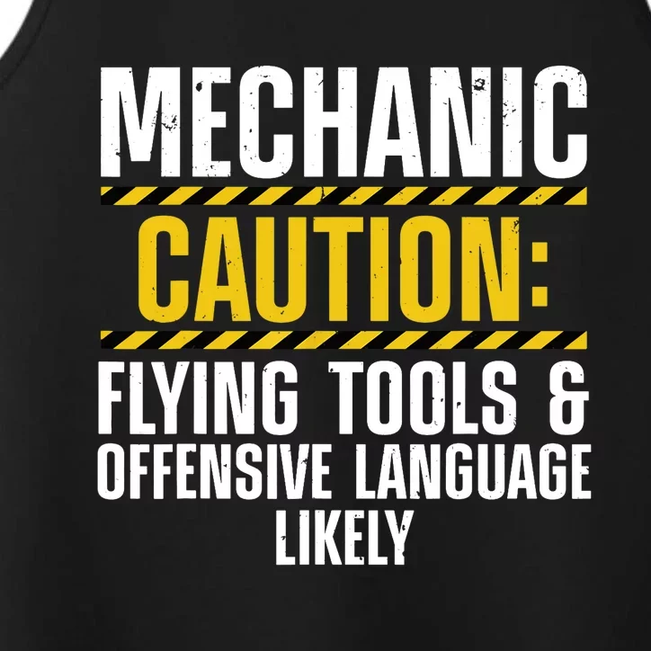 Funny Mechanic Art For Drag Racing Garage Guy Enthusiast Performance Tank