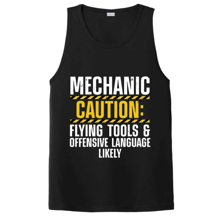 Funny Mechanic Art For Drag Racing Garage Guy Enthusiast Performance Tank