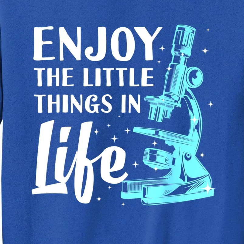 Funny Microscope Art For Women Biology Nerd Science Lab Sweatshirt