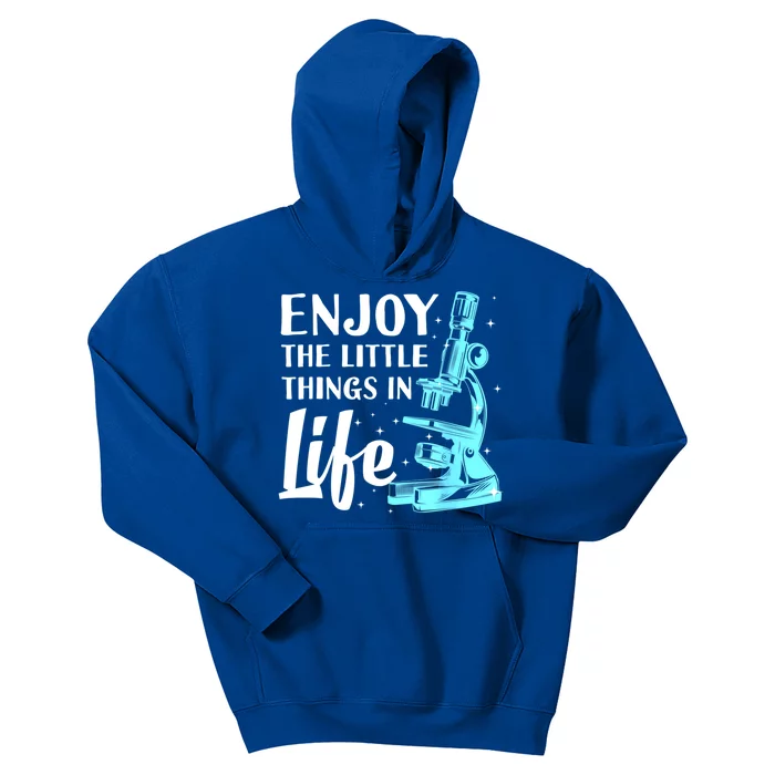 Funny Microscope Art For Women Biology Nerd Science Lab Kids Hoodie