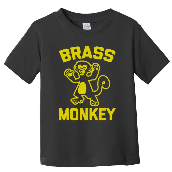 Funky Monkey Brass Monkey Toddler T-Shirt