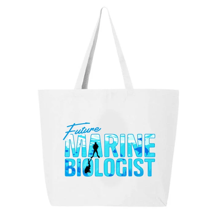 Future Marine Biologist Ocean Student Biology Gift 25L Jumbo Tote