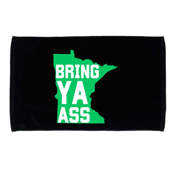 Funny Meme Bring Ya Ass Microfiber Hand Towel