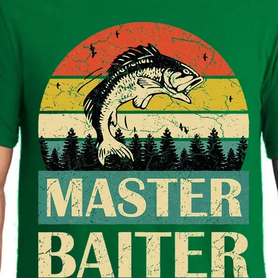 Funny Master Baiter Fishing Fishermen Pajama Set