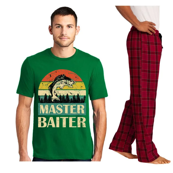 Funny Master Baiter Fishing Fishermen Pajama Set