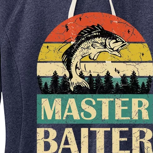 Funny Master Baiter Fishing Fishermen Women's Fleece Hoodie