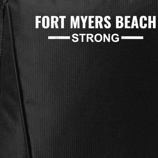 Fort Myers Beach Strong Community Strength Prayer Support City Backpack