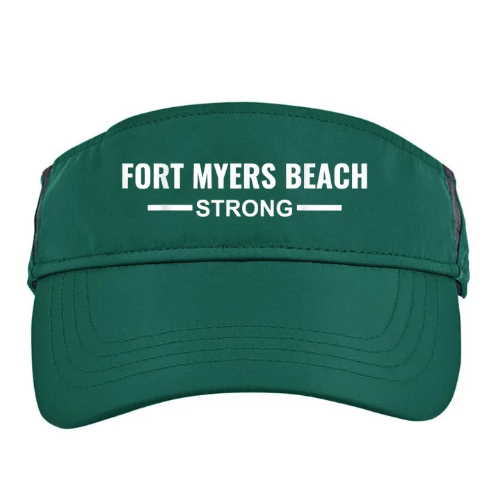 Fort Myers Beach Strong Community Strength Prayer Support Adult Drive Performance Visor