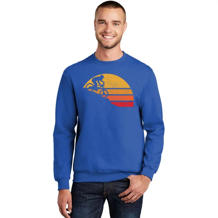 Funny Mountain Bike Vintage Mtb Funny Gift Downhill Biking Cycling Biker Gift Sweatshirt