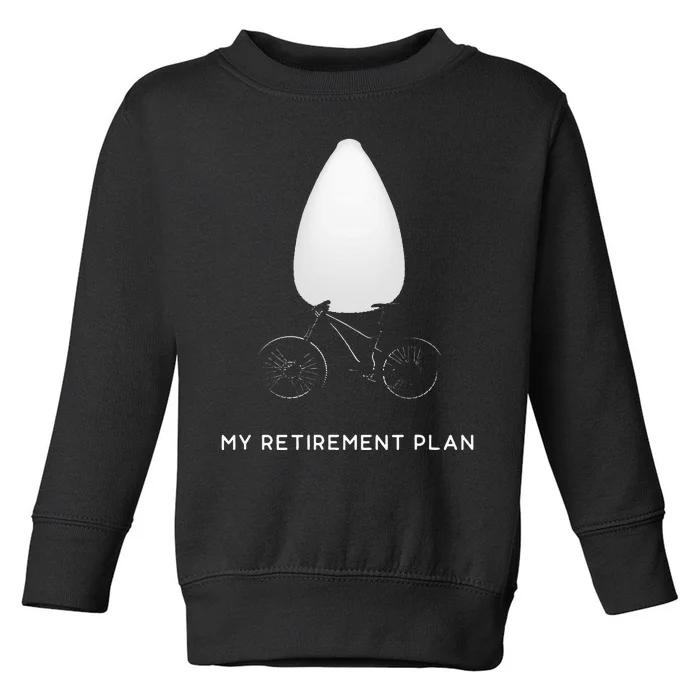 Funny Mountain Bike Apparel MTB Mountain Bike Toddler Sweatshirt