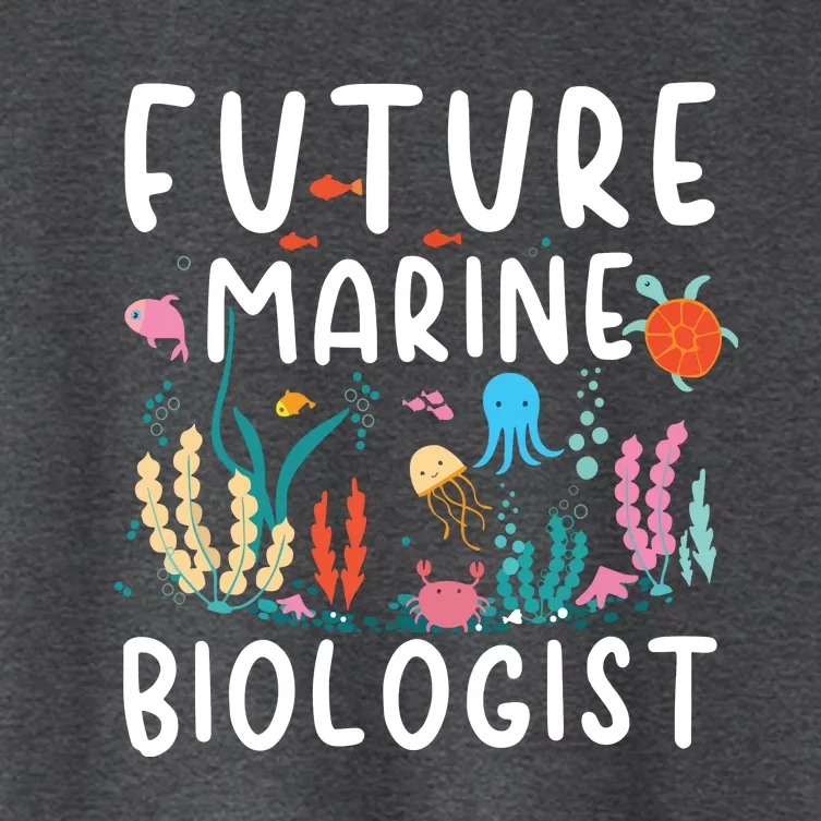 Future Marine Biologist Cute Costume Child Adult Women's Crop Top Tee