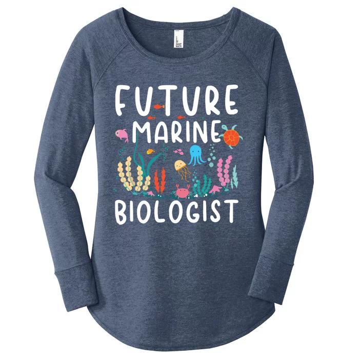 Future Marine Biologist Cute Costume Child Adult Women's Perfect Tri Tunic Long Sleeve Shirt