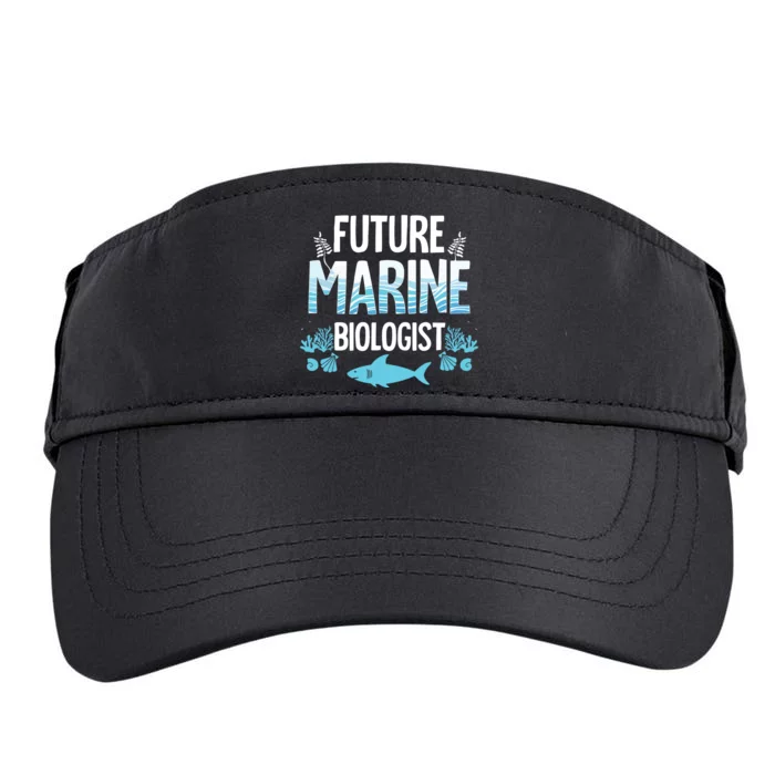 Future Marine Biologist Gift For Teens Funny Biology Adult Drive Performance Visor