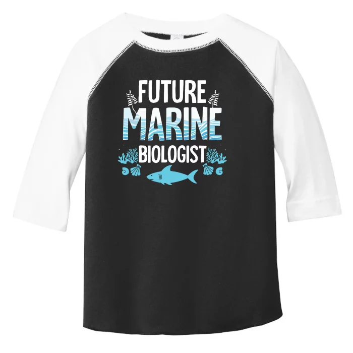 Future Marine Biologist Gift For Teens Funny Biology Toddler Fine Jersey T-Shirt