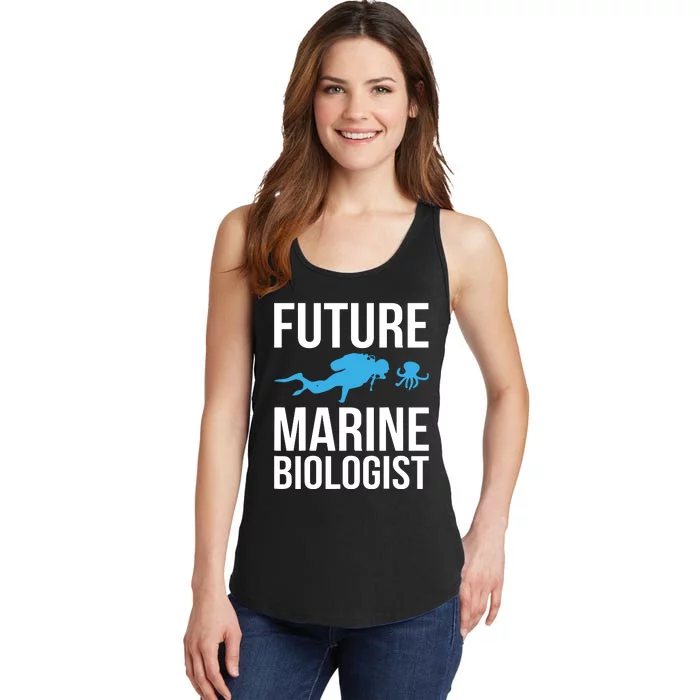 Future Marine Biologist Gift For Students Sea Life Ladies Essential Tank