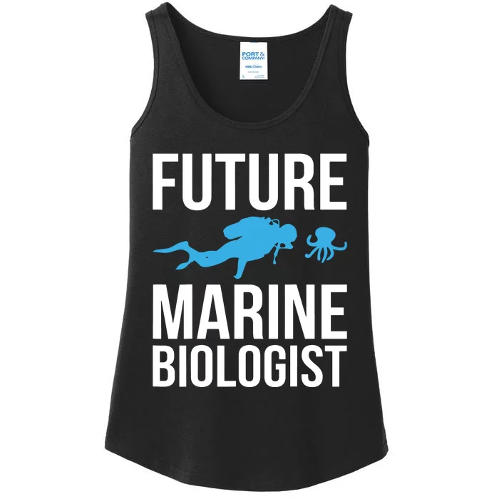 Future Marine Biologist Gift For Students Sea Life Ladies Essential Tank