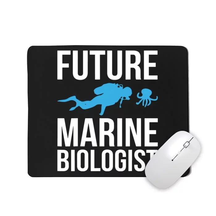 Future Marine Biologist Gift For Students Sea Life Mousepad