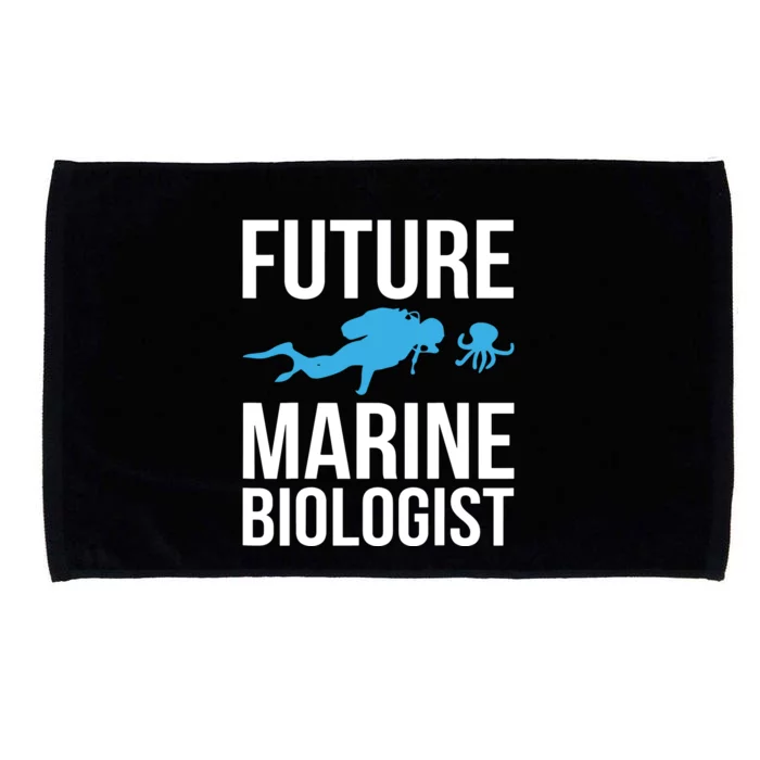 Future Marine Biologist Gift For Students Sea Life Microfiber Hand Towel