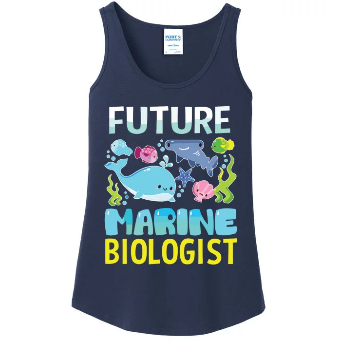 Future Marine Biologist Gifts Student For Men Women Ladies Essential Tank