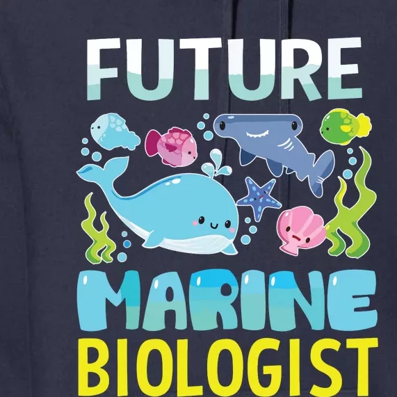 Future Marine Biologist Gifts Student For Men Women Premium Hoodie