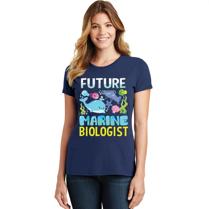 Future Marine Biologist Gifts Student For Men Women Women's T-Shirt