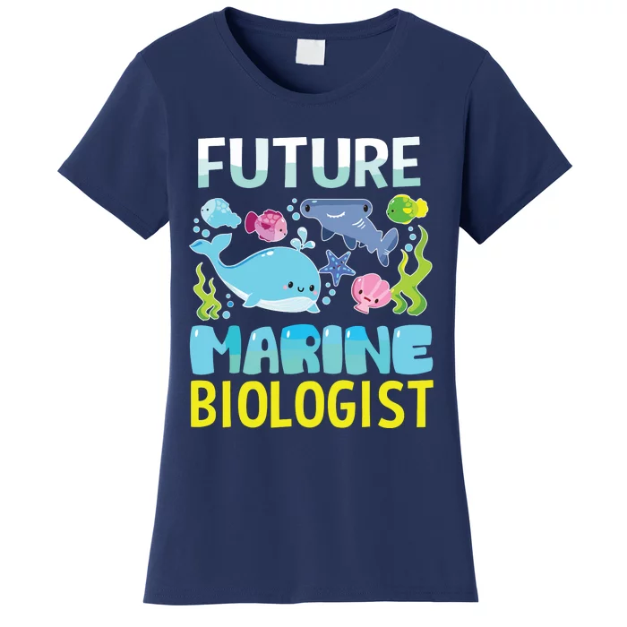 Future Marine Biologist Gifts Student For Men Women Women's T-Shirt