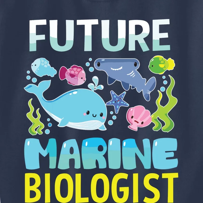 Future Marine Biologist Gifts Student For Men Women Kids Sweatshirt