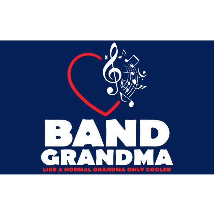 Funny Marching Band Grandma Music Lover Percussion Mom Gift Bumper Sticker