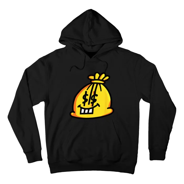 Funny Money Bag Face Hoodie