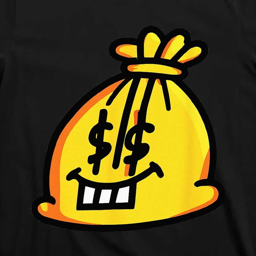 Funny Money Bag Face T-Shirt