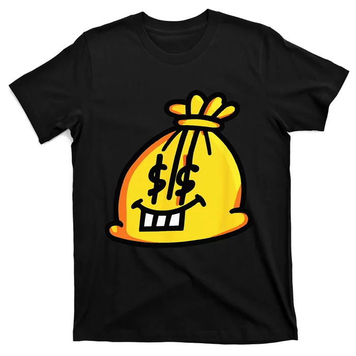 Funny Money Bag Face T-Shirt