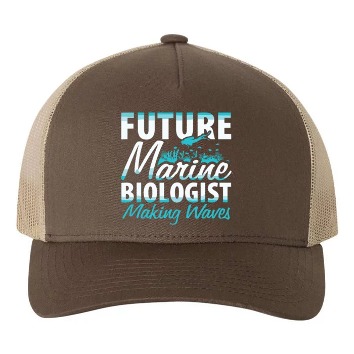 FUTURE MARINE BIOLOGIST MAKING WAVES Graduation Gift Yupoong Adult 5-Panel Trucker Hat