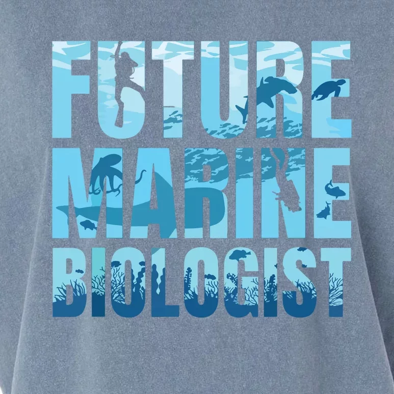 Future Marine Biologist Ocean Biology Marine Life Gift Garment-Dyed Women's Muscle Tee